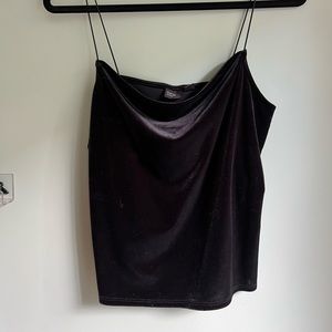 Free Press Velvet Cowl Neck Tank